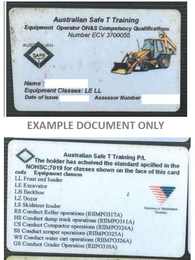 mini excavator ticket|heavy equipment operator tickets.